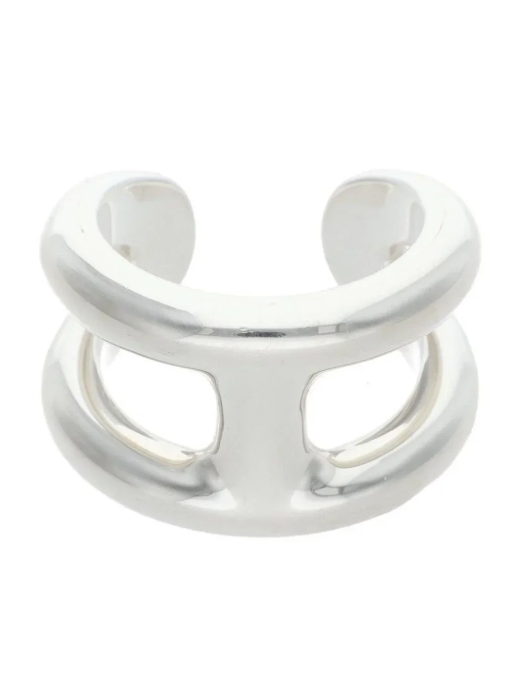 Hermes Osmose PM Silver Ring